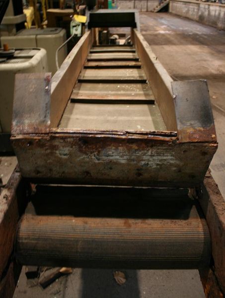 22' X 126' BELT TYPE CHIP CONVEYOR: STOCK 61210
