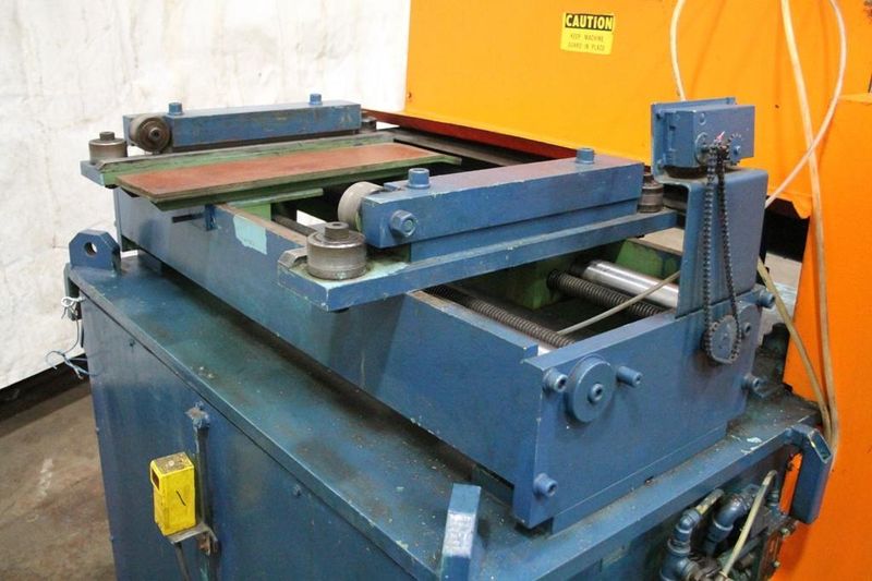 36' X 5' BRADBURY SERVO FEEDER: STOCK #65471