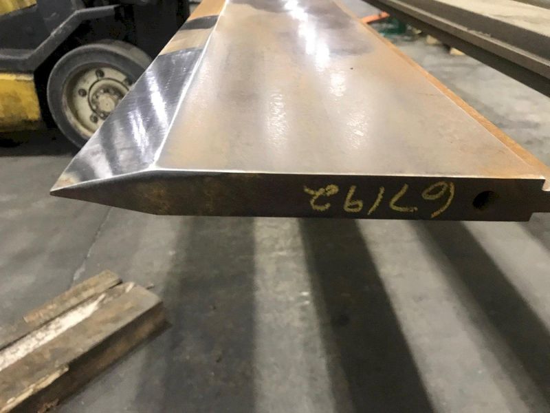 192' X 9 1/2' X 1' TOP BRAKE DIE: STOCK # 67192