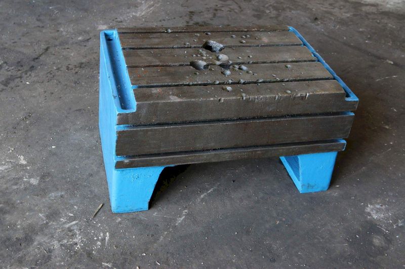 34' X 25' X 20' T SLOTTED  BOX DRILL TABLE: STOCK #69786