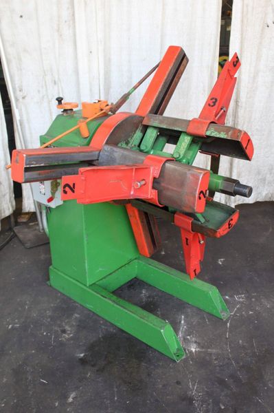1000 LB  X 18' AMERICAN STEEL LINE MOTORIZED COIL REEL: STOCK #72221