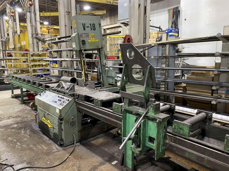 HYD MECH MODEL #V-18 VERTICAL BANDSAW:  STOCK #73712