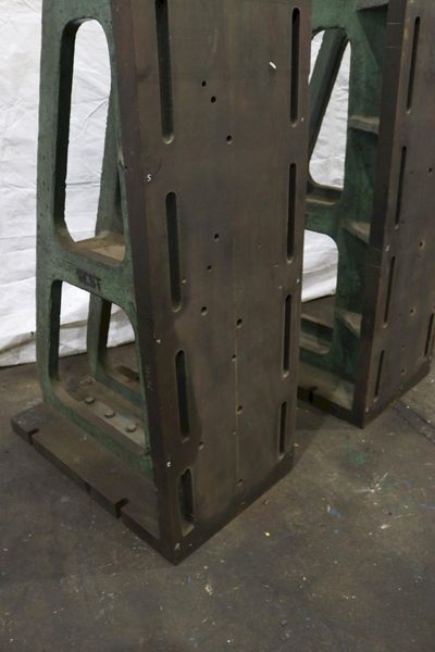 1 SET OF 25-1/2" X 99" X 43" THUNDERBAY  ANGLE PLATES: STOCK #73777