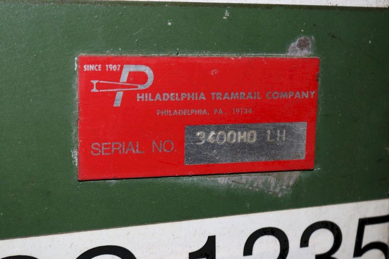 PHILADELPHIA TRAM RAIL  MDL #3400HD-LH CARDBOARD BALER: STOCK #73785