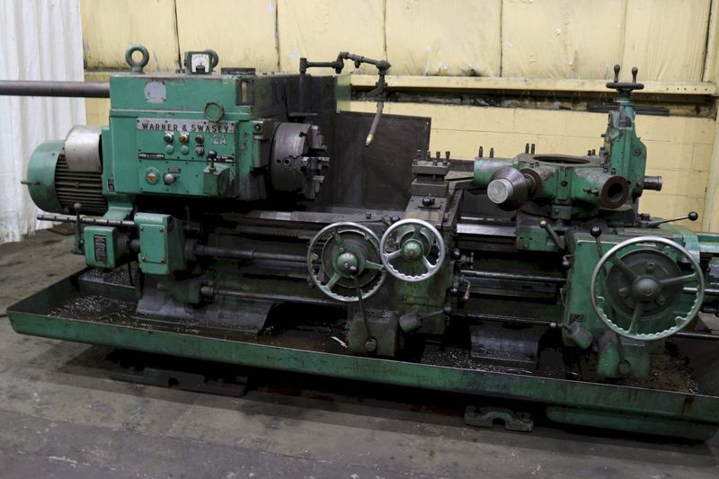 #2A WARNER & SWASEY SADDLE TYPE TURRET LATHE: STOCK #73610