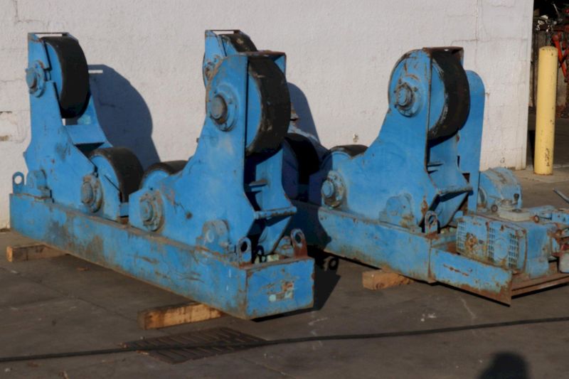 60 TON  RANSOME MODEL RUSTLER  TANK TURNING ROLLS: STOCK #73574