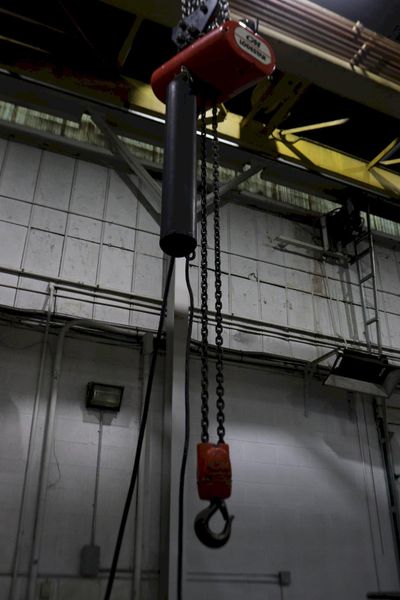 2 TON C & M ELECTRIC CHAIN HOIST: STOCK #73525