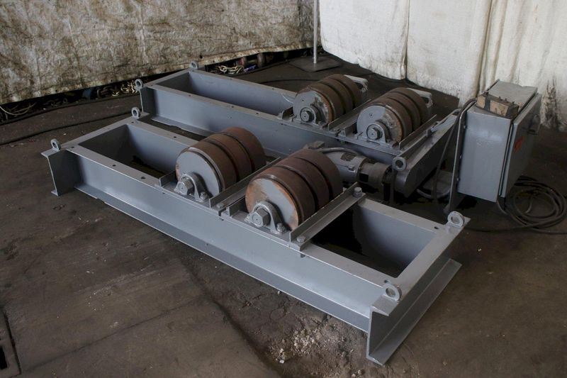 20 TON SET OF ARONSON  TANK TURNING ROLLS: STOCK #73521