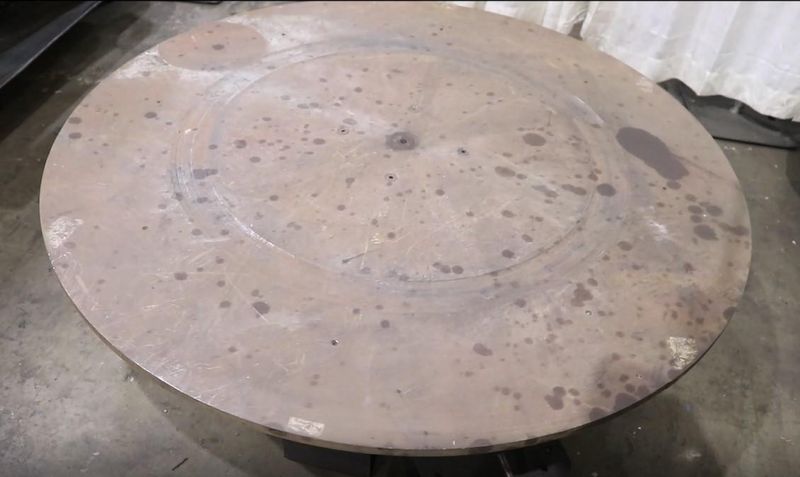 5000 LB METAL STAMPING EQ. PALLET TYPE DECOILER: STOCK #72955