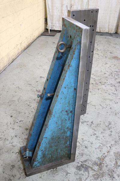 (1) SET OF 48' X 12' X 18' CUSTOM ANGLE PLATE: STOCK #72940