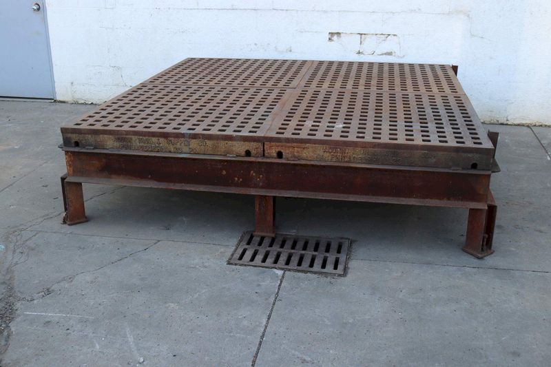 8' X 8' ACORN WELDING TABLE: STOCK #72752
