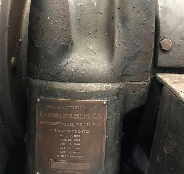 6" LANDIS PIPE THREADER: STOCK #72682