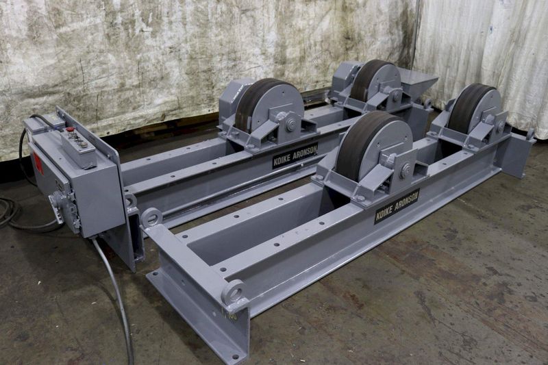 30 TON SET OF KOIKE ARONSON TANK TURNING ROLLS: STOCK #72748