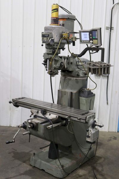 2 HP BRIDGEPORT RAM TYPE VERTICAL MILL: STOCK #72640