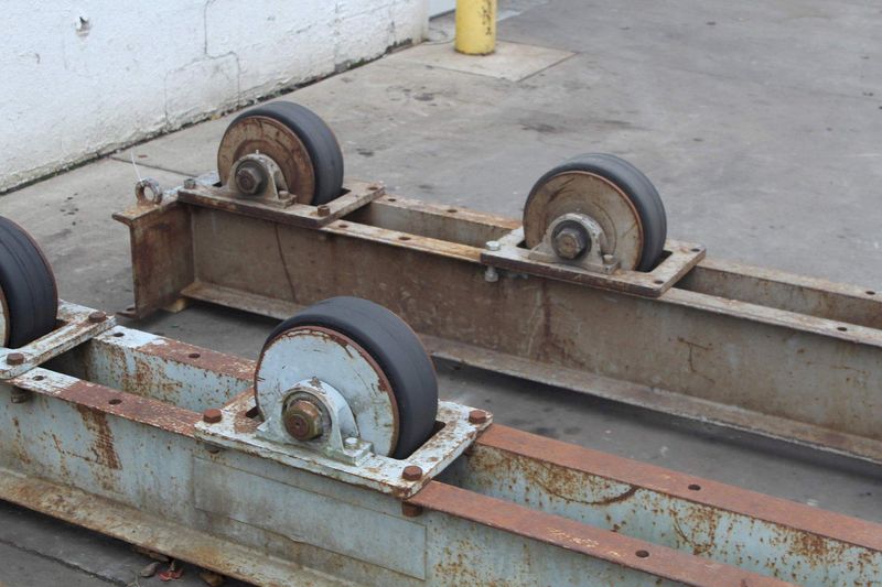 15 TON ARONSON TANK TURNING ROLLS: STOCK #72251