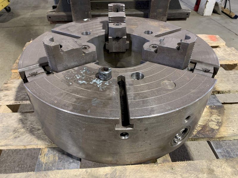 24" WARNER & SWASEY 3 JAW CHUCK: STOCK #72158