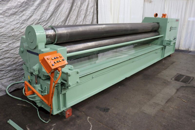 14' X 1/4' MONTGOMERY HYDRAULIC PLATE ROLLS: STOCK #72183