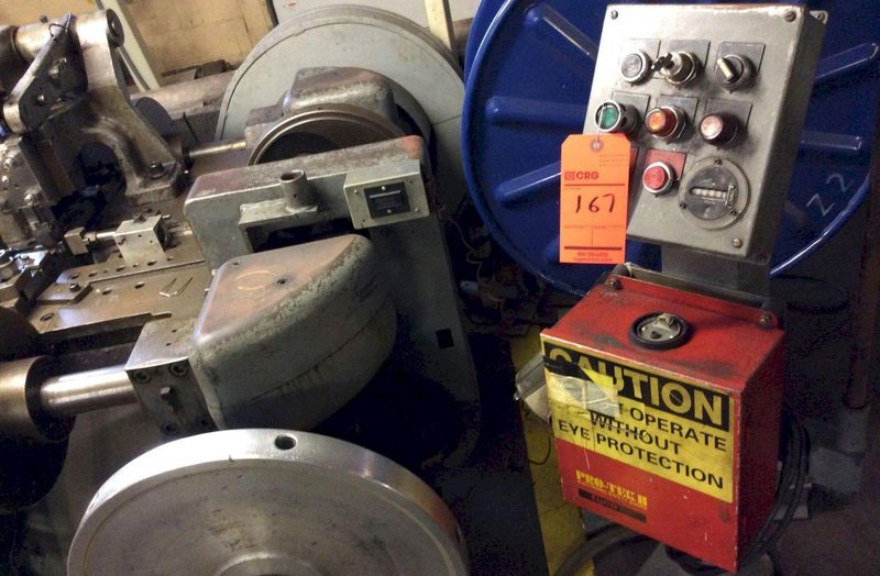 NILSON #3F FOURSLIDE WIRE FORMER W/PRESS HEAD ATTACHMENT: STOCK #71586