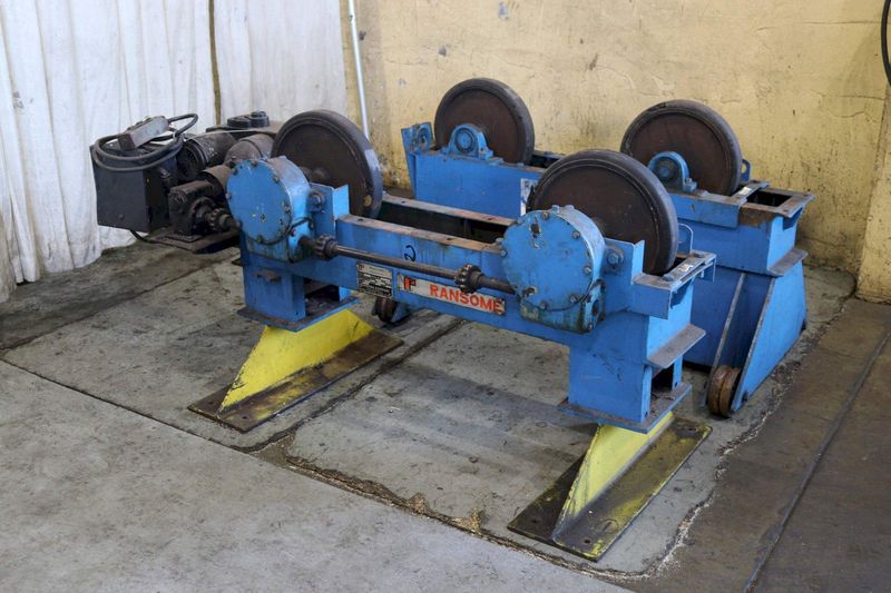 5 TON RANSOME MODEL APRR/AIRR TANK TURNING ROLL SET: STOCK #71650
