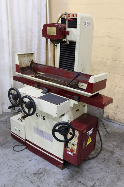 6" X 18" ACER MODEL AGS-618 HORIZONTAL SURFACE GRINDER: STOCK #70639