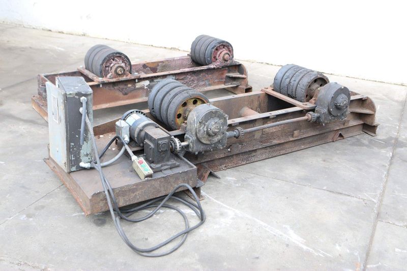 10 TON WEBB  TANK TURNING ROLLS: STOCK #70350