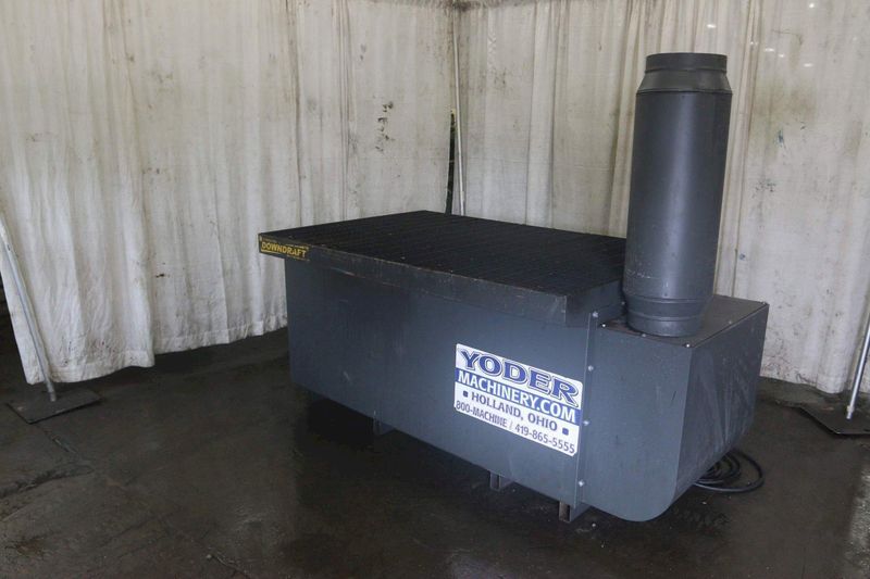 4' X 8' DOWNDRAFT WELDING TABLE: STOCK #69749