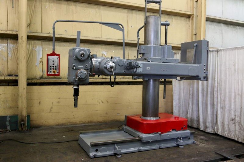 6' X 16' KOVOSVIT RADIAL DRILL WITH UNIVERSAL HEAD: STOCK 69648