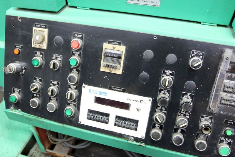 11,000 LB X 19.5" X .156" ORII SPACE SAVER COIL FEED LINE: STOCK #69443