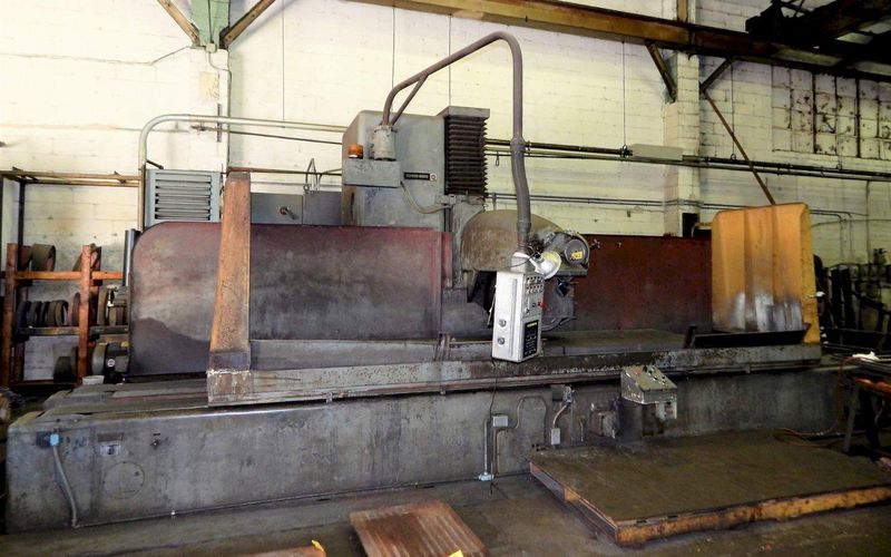 36' X 120' THOMPSON MODEL 10PCX SURFACE GRINDER: STOCK #69373