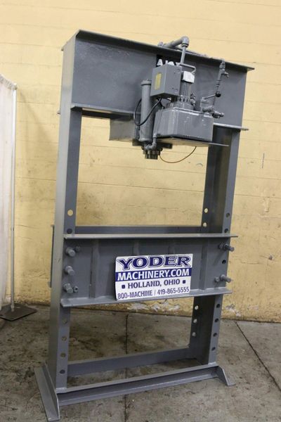 75 TON AJAX H FRAME ELECTRIC HYDRAULIC PRESS: STOCK #69241