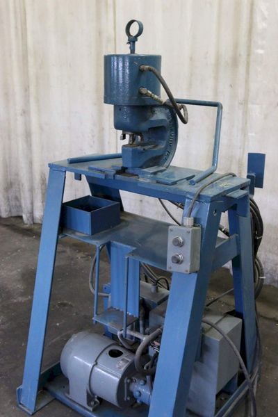 70 TON WA WHITNEY HYDRAULIC C FRAME FLANGE PUNCH & POWER UNIT: STOCK #69221