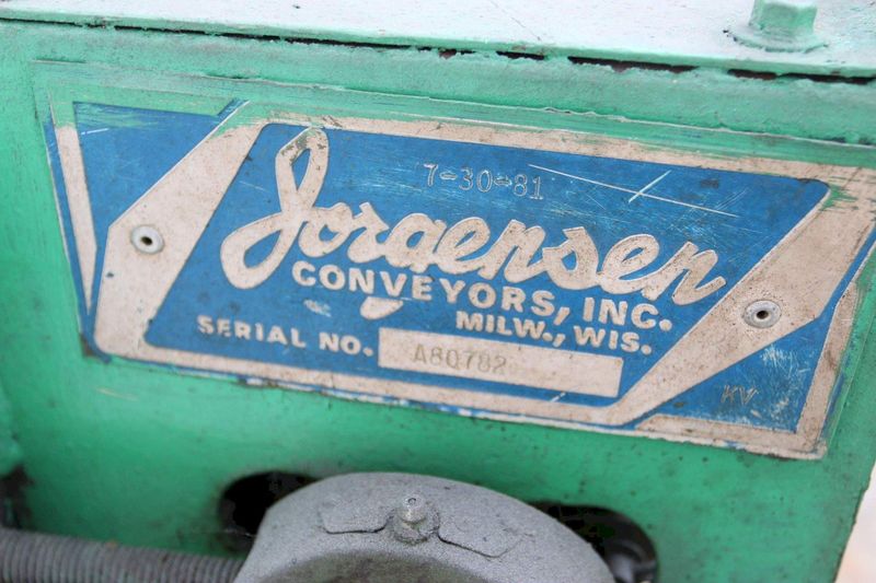 9" X 7" X 80" JORGENSON CHIP CONVEYOR: STOCK # 68431