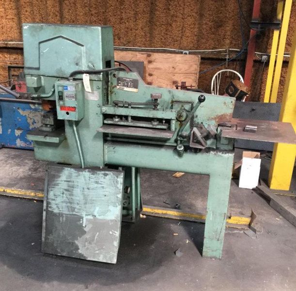 35 TON HMI HYDRAULIC IRONWORKER: STOCK # 68128