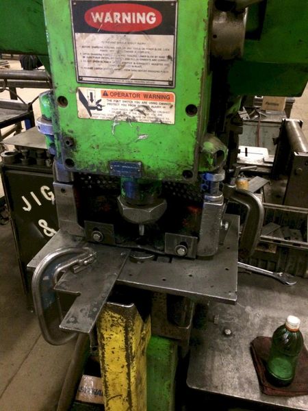 110 TON MUBEA MODEL #KBL1100 MECHANICAL IRONWORKER: STOCK #68075