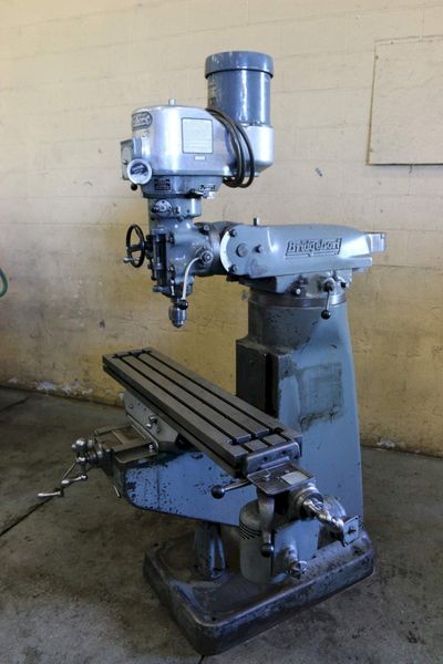 2 HP BRIDGEPORT SERIES I VERTICAL MILL: STOCK #68018