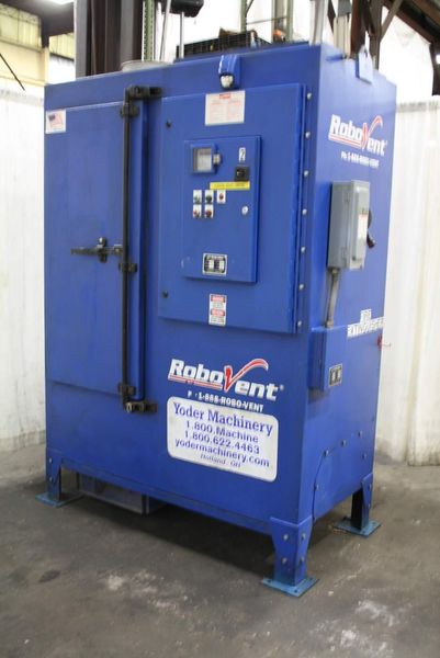 5HP ROBO VENT MODEL #DFM-5000-8 DUST COLLECTOR: STOCK #67409