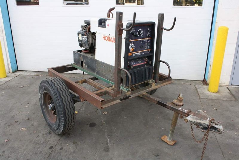 HOBART MODEL #8500 PORTABLE WELDER & GENERATOR: STOCK 67307