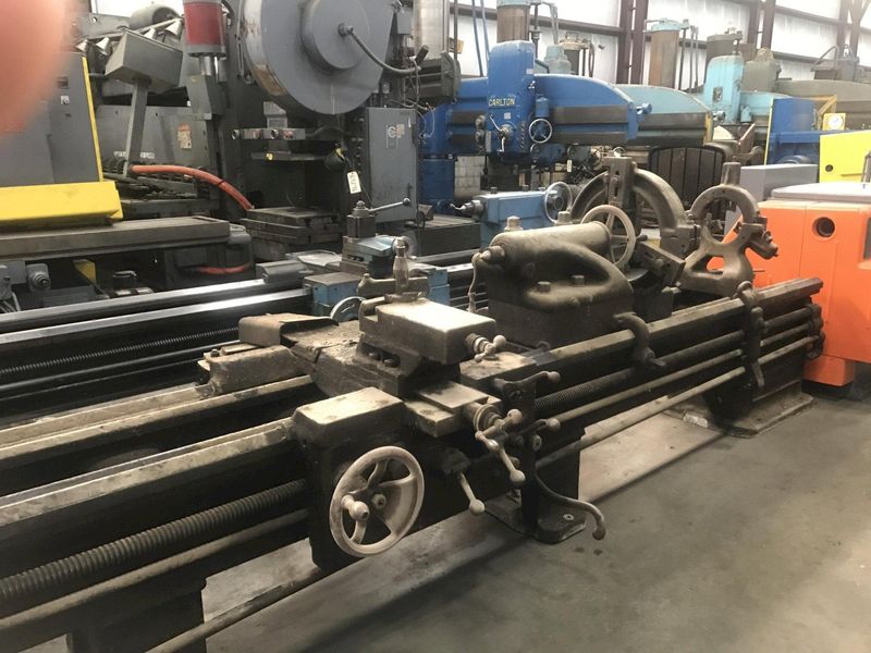 32" X 180" AMERICAN ENGINE LATHE: STOCK #67203