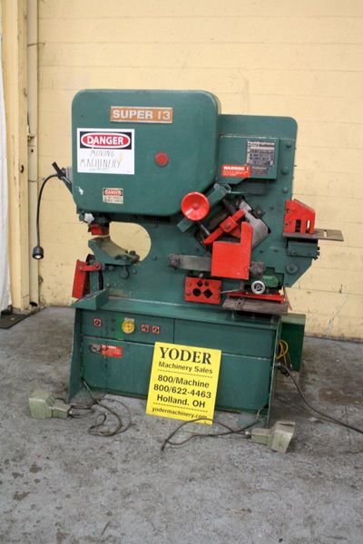 66 TON PEDDINGHAUS MODEL 210 SUPER 13 IRONWORKER:  STOCK #66794