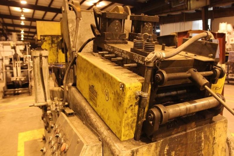 6000 LB X 12" X .135" CWP COIL CRADLE AND STRAIGHTENER: STOCK # 65904