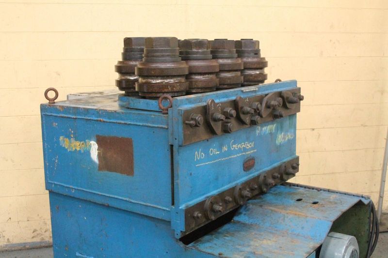 7 ROLL BOUCHER 1.5" SINGLE PLANE TUBE STRAIGHTENER: STOCK #65627
