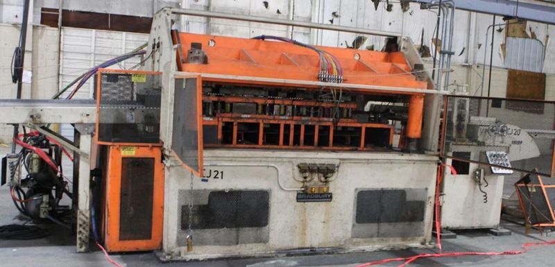 80 TON BRADBURY CUTOFF/PREPUNCH MECHANICAL PRESS: STOCK #63792