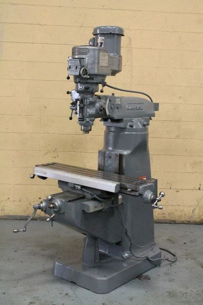 2HP BRIDGEPORT VERTICAL RAM TYPE MILL: STOCK #63449