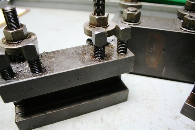 (3) ALORIS TOOL HOLDERS D1, D2, AND D4: STOCK #59263