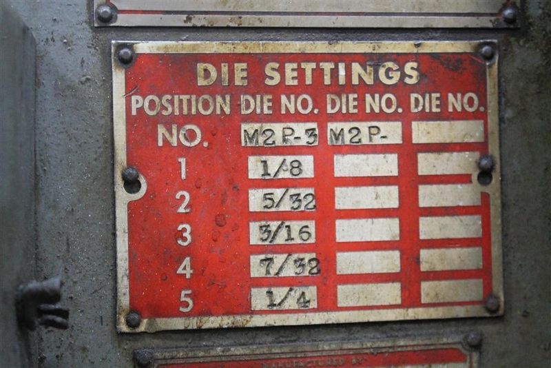 1/4' WEBB MODEL #M2P OFFSET JOGGLE ROLL: STOCK 57989