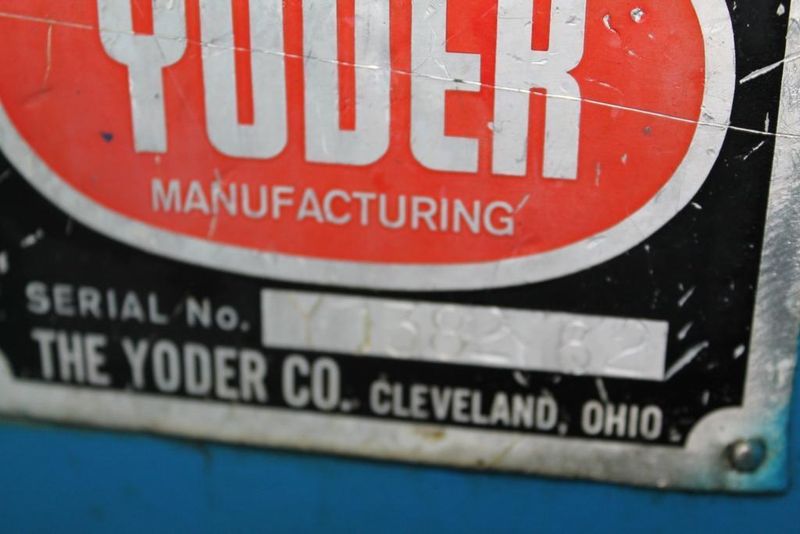 40 TON YODER MODEL #P-40S CUTOFF PRESS: STOCK 57994