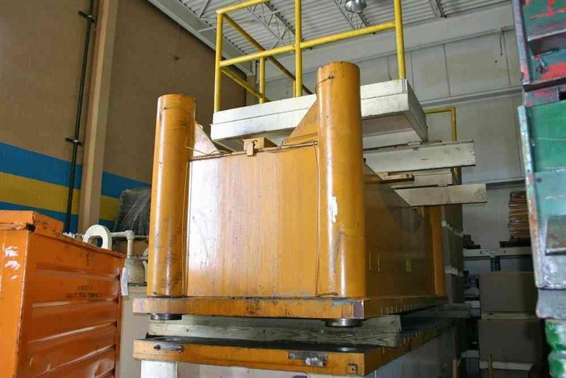 150 TON DAKE 4-POST HYDRAULIC DIE TRYOUT PRESS: STOCK #53572