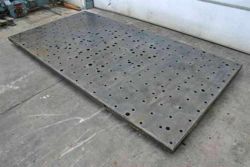 124" X 64" X 2-1/2" BOLSTER PLATE: STOCK #52399
