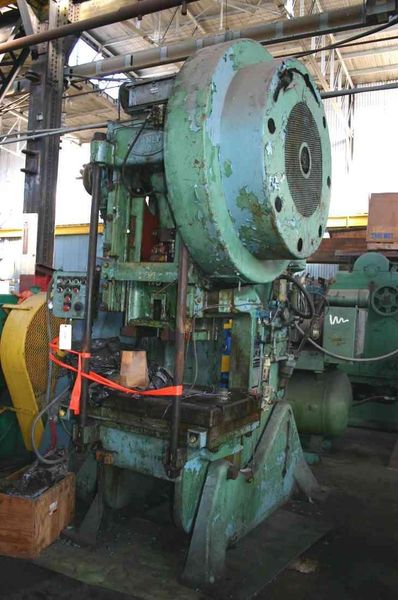 110 TON DANLY BACK GEARED OBI PRESS:  STOCK #18691