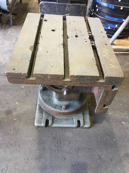 24" X 20"X 22" DUAL UNIVERSAL DRILL TABLE: STOCK #16658
